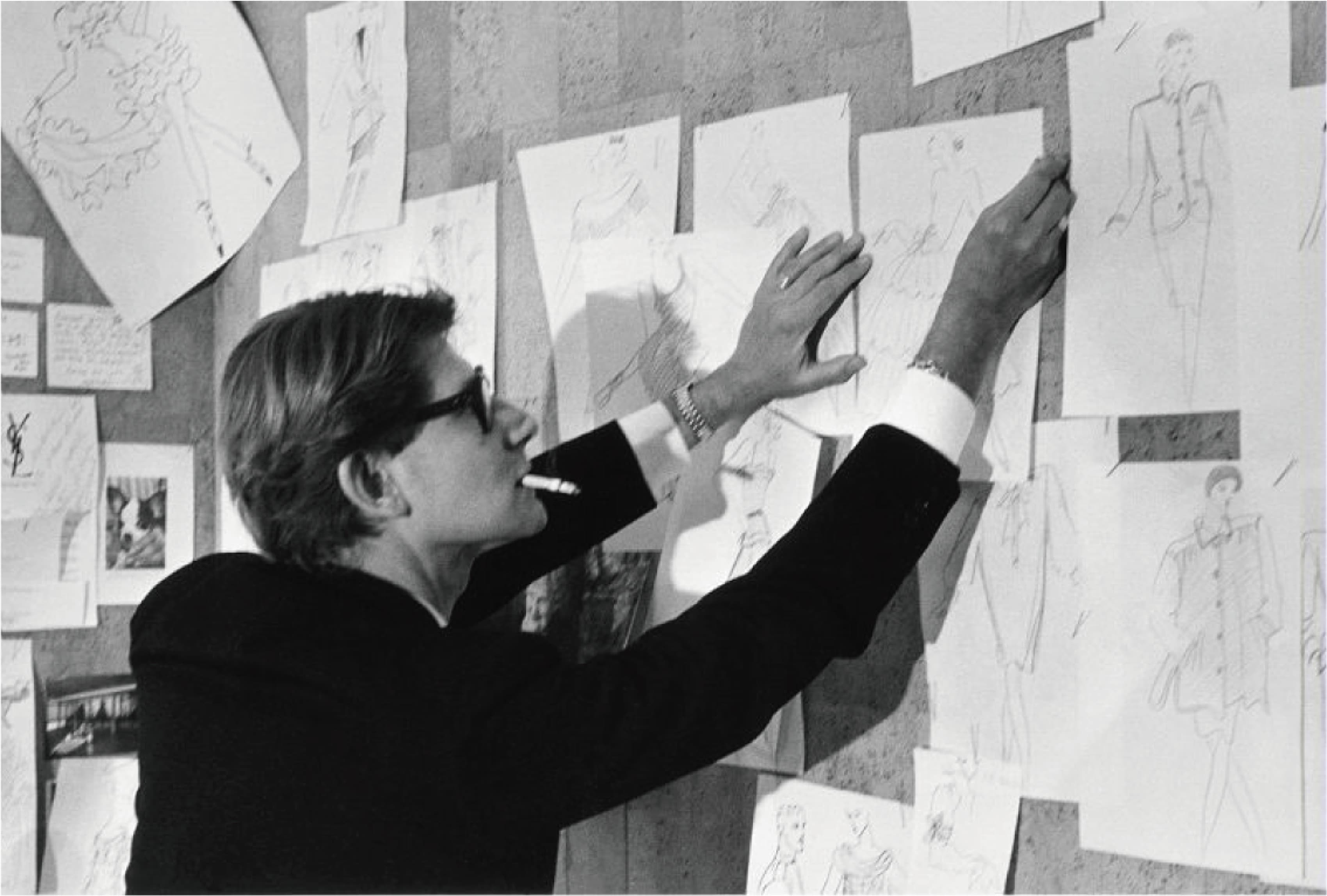 FERDINANDO CARACENI, YVES SAINT LAURENT'S TAILOR image 3